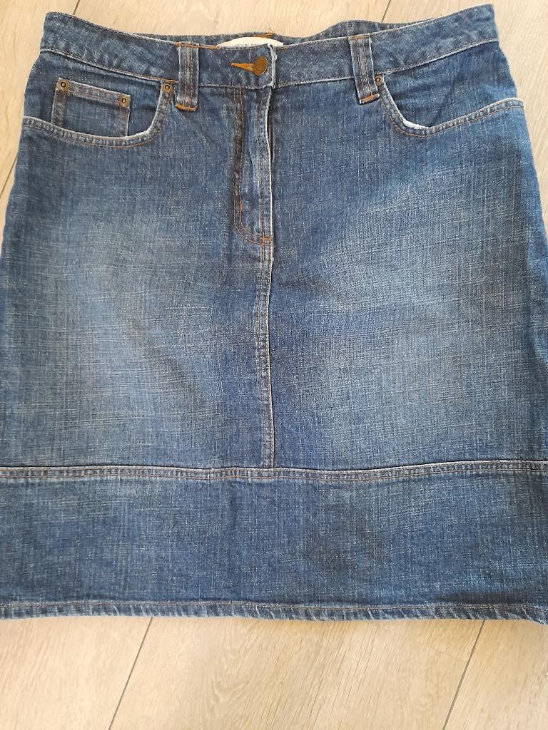 DAMES JEANS ROK, Kleding | Dames, Rokken, Blauw, Maat 42/44 (L), Ophalen of Verzenden, Zo goed als nieuw