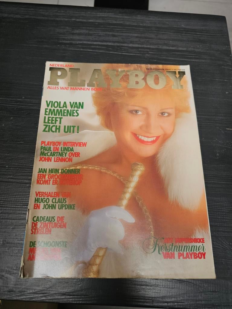 Playboy Nederland December 1984 - Kerstnummer, Boeken, Tijdschriften en Kranten, Ophalen of Verzenden, Gelezen, Overige typen