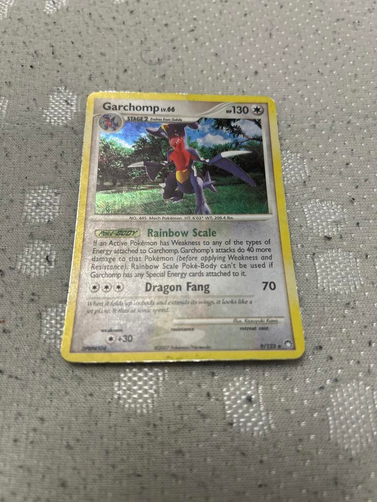 Pokémon kaart Garchomp LV.66, Ophalen of Verzenden, Gebruikt, Losse kaart