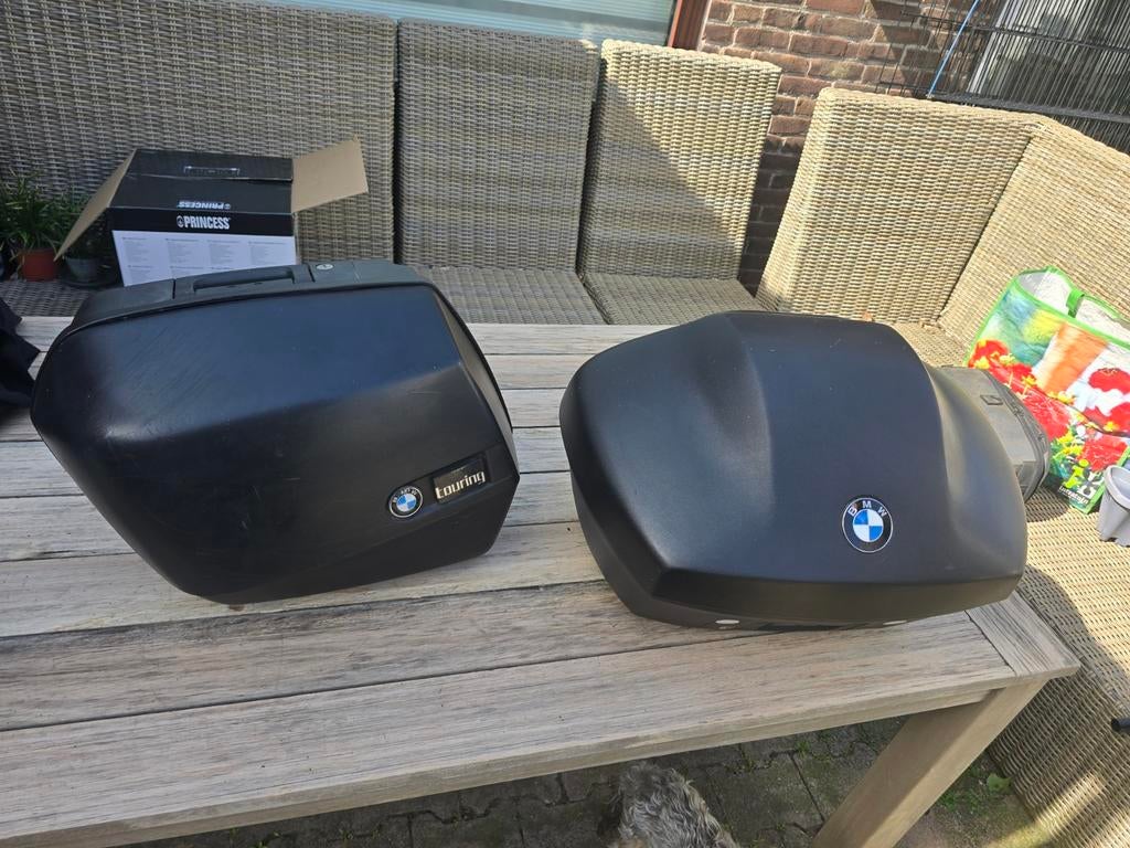 BMW 1150 RT topkoffer en linker zijkoffer, Motoren, Accessoires | Koffers en Tassen, Ophalen