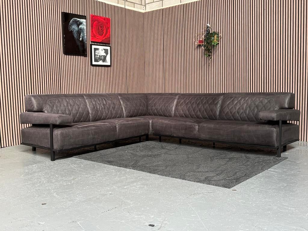 GRATIS LEVERING Hoebank Antraciet 300x270 GEREINIGD