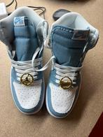 Jordan 1 high denim, Blauw, Nieuw, Ophalen of Verzenden, Sneakers of Gympen