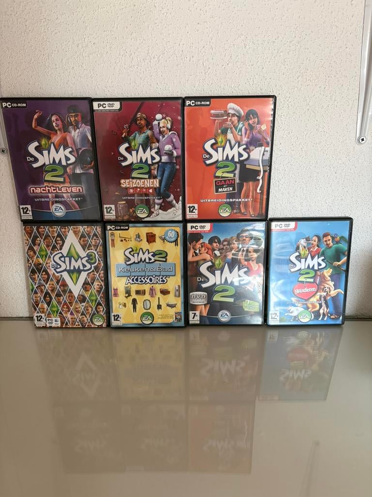 Sims pc dvd’s, Overige typen, Ophalen of Verzenden, Zo goed als nieuw, Alle leeftijden