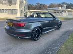 Audi A3 1.4 Tfsi S-Line Cabrio Daytona Grijs, Navi, 18 inch, Auto's, 125 pk, 4 cilinders, Cabriolet, 4 stoelen