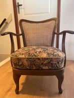 Antieke Franse Fauteuil met Webbing, chippendale, rococo, Ophalen