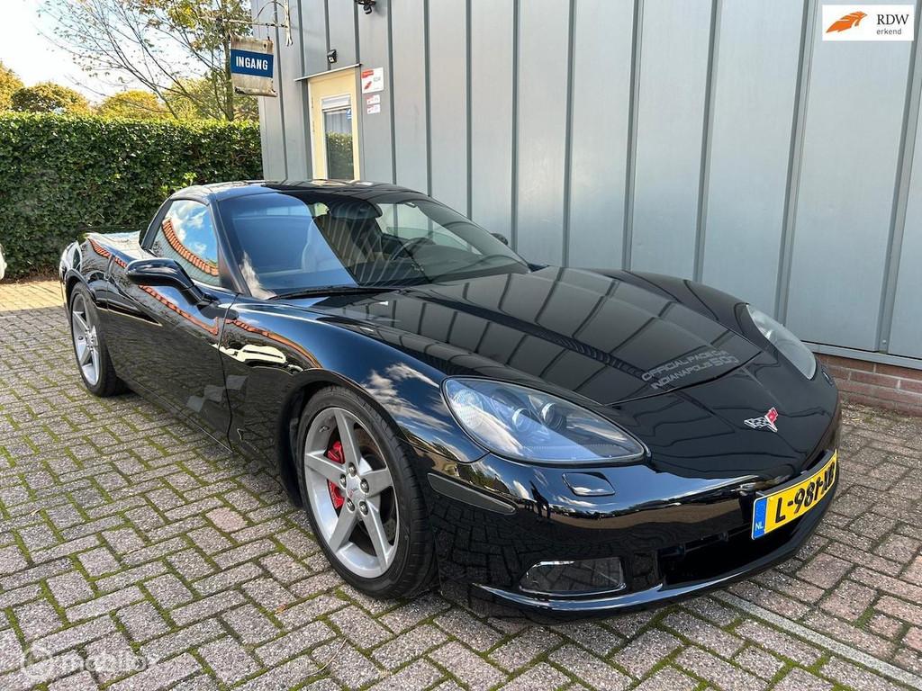 Chevrolet Corvette C6 6.0 V8 LS2 Coupe Targa Automaat //APK/, Auto's, Voorwielaandrijving, 1998 cc, 404 pk, Overige modellen