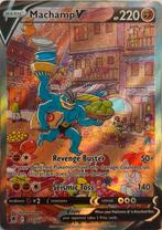 Machamp V 172/189 Rare Pokémon Kaart - Goede Conditie, Ophalen of Verzenden