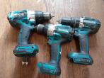 3*Makita schroefmachine defect  ！defect, Verzenden, Niet werkend