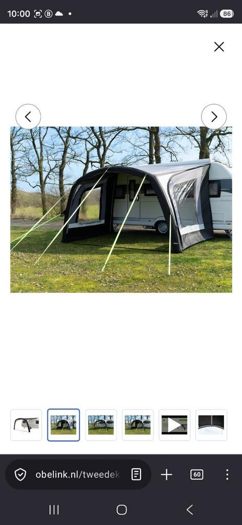 Opblaasbare luifel, Ophalen