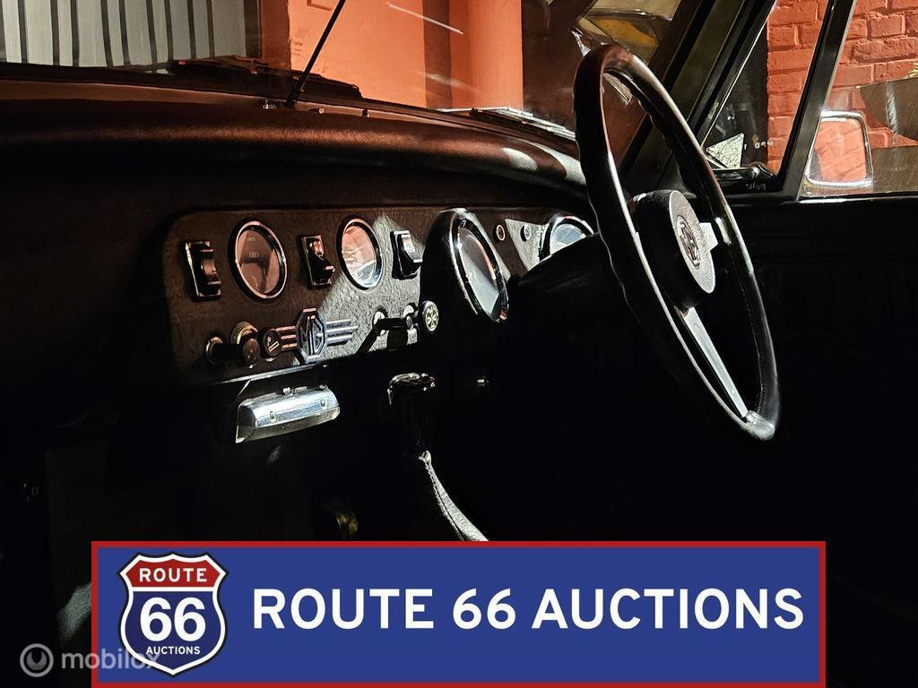 MG Midget 1500 | 1976 | Route 66 Auctions, Auto's, Oldtimers, Overige carrosserieën, Zwart, Bedrijf, Handgeschakeld