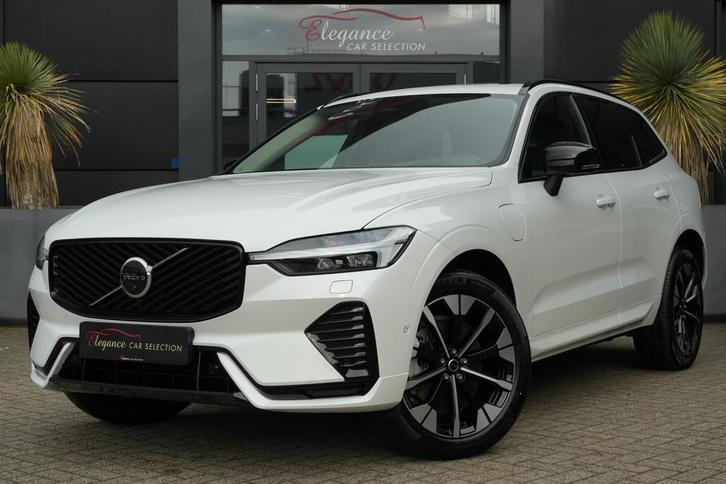 Volvo XC60 2.0 T8 Plug-in hybrid AWD Ultra Dark 455pk Panora, Auto's, Volvo, Bedrijf, Te koop, XC60, 360° camera, 4x4, ABS, Achteruitrijcamera