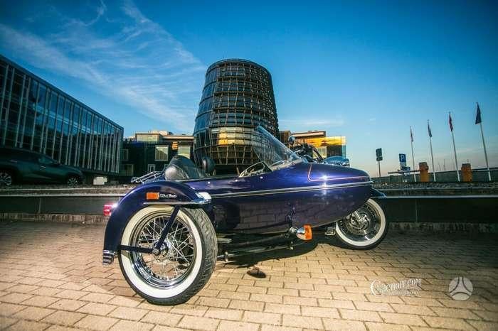 UNIEK HARLEY DAVIDSON ZIJSPAN COMB., 2 cilinders, Gebruikt, 1450 cc