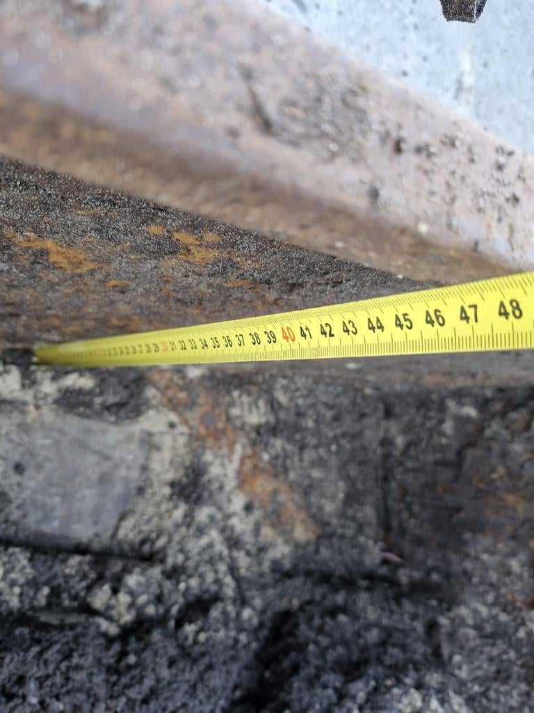 Cortenstalen Bloembak - grote bak in 3 delen, Ophalen, Gebruikt, 100 cm of meer, Metaal