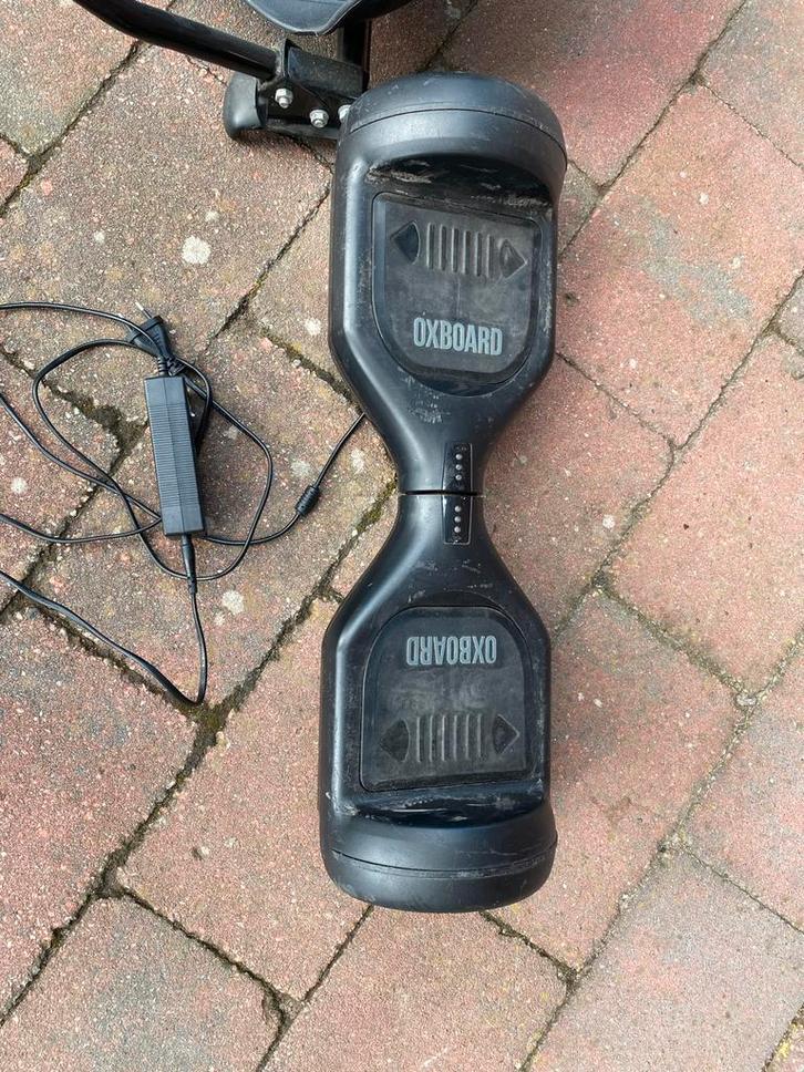 Oxboard Hoverboard met zitje en oplader, Fietsen en Brommers, Steps, Gebruikt, Elektrische step (E-scooter), Ophalen of Verzenden
