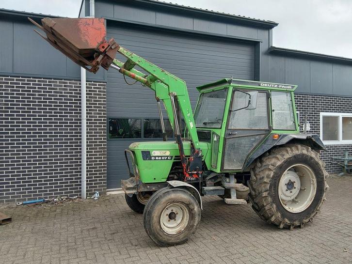 Deutz Fahr 6207C met voorlader, Zakelijke goederen, Agrarisch | Tractoren, Deutz - Fahr, tot 80 Pk