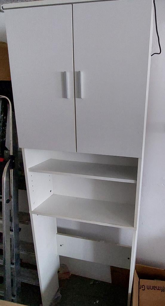 Wegens overcompleet wasmachinekast, Huis en Inrichting, Ophalen, Gebruikt