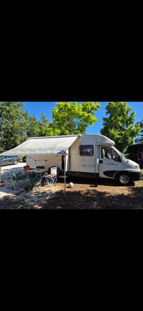 Verkoop camper Fiat Ducato 2.8 TDI Corfu, Caravans en Kamperen, Campers, Particulier, tot en met 4, Half-integraal, Fiat, Fiat