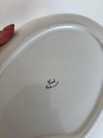 Creart bord met handgeschilderde eend, Keramiek, Ophalen of Verzenden, Zo goed als nieuw, Bord(en)