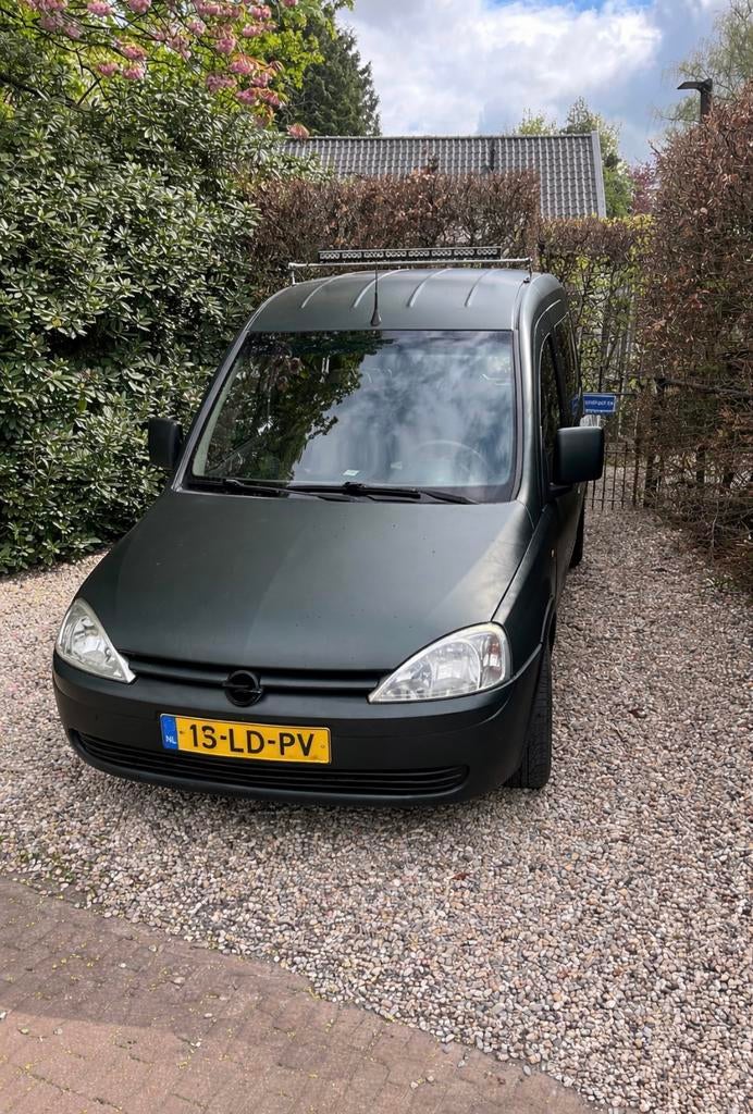 Opel Combo 1.6 Tour 2002 Groen, 450 kg, Origineel Nederlands, Handgeschakeld, Particulier