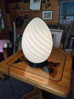 Unieke Eivormige Tafellamp van Murano Glas, Jaren '60 Stijl, Huis en Inrichting, Lampen | Tafellampen, Ophalen of Verzenden, Zo goed als nieuw