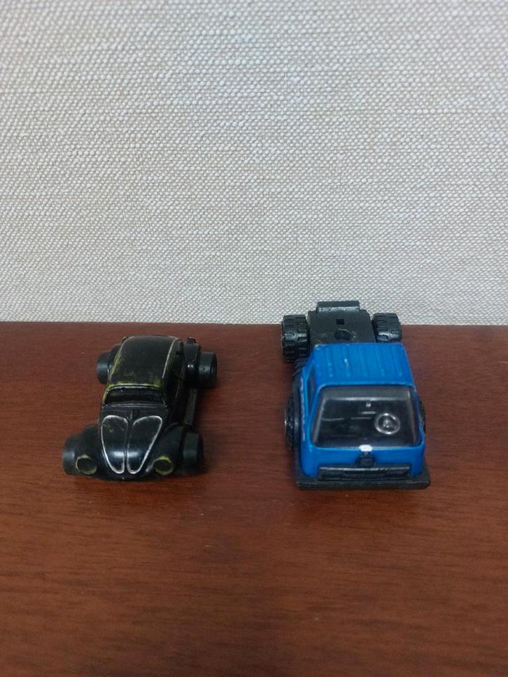 Vintage Tonka  Volkswagen Beetle + Takelwagen, Hobby en Vrije tijd, Modelauto's | 1:87, Gebruikt, Auto, Overige merken, Ophalen of Verzenden