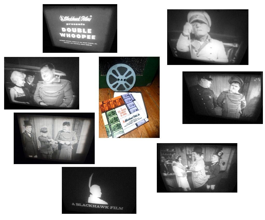 8mm film Laurel + Hardy - Double Whoopee - 1929 - silent, Ophalen of Verzenden, 8mm film