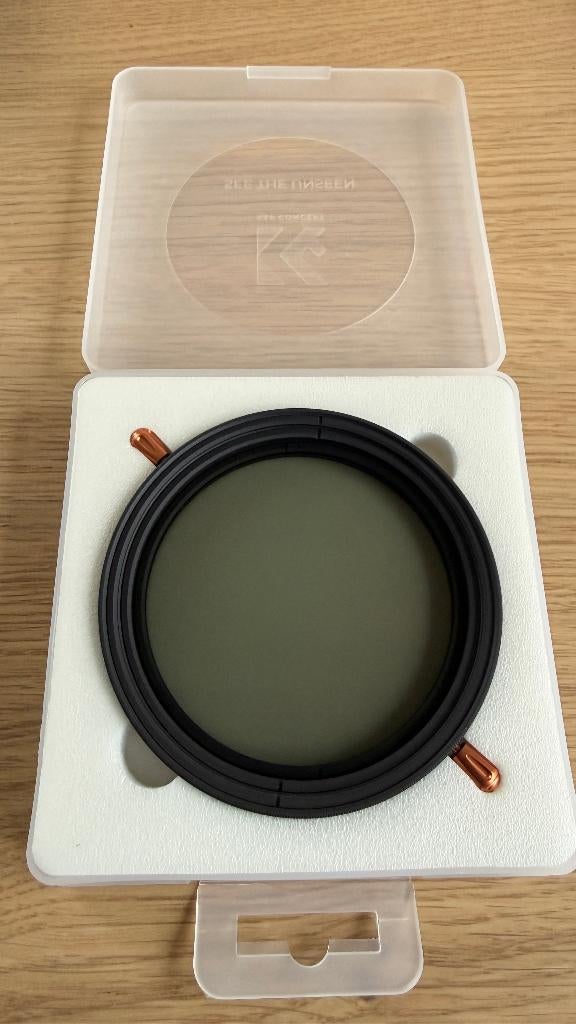 K&F concept Grad ND + CPL filter 72mm, Overige merken, Overige typen, Nieuw, Ophalen of Verzenden