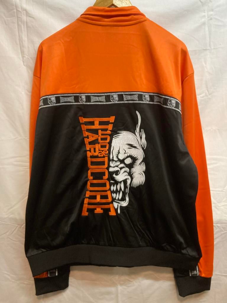 Hardcore jasje zwart oranje 3XL, Kleding | Dames, Verzenden, Nieuw, Maat 46/48 (XL) of groter, Zwart