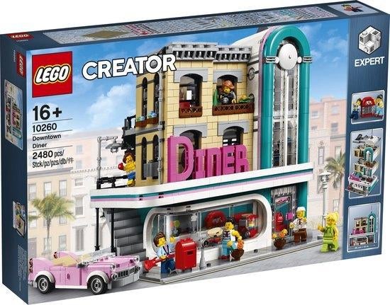 LEGO Creator Expert Diner in de Stad - 10260, Kinderen en Baby's, Speelgoed | Duplo en Lego, Lego, Nieuw, Ophalen of Verzenden