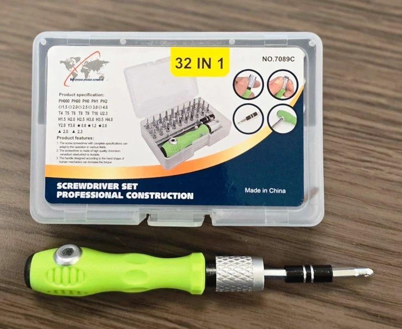 32-in-1 Precisie Schroevendraaierset - Magnetisch - NIEUW, Ophalen of Verzenden, Nieuw