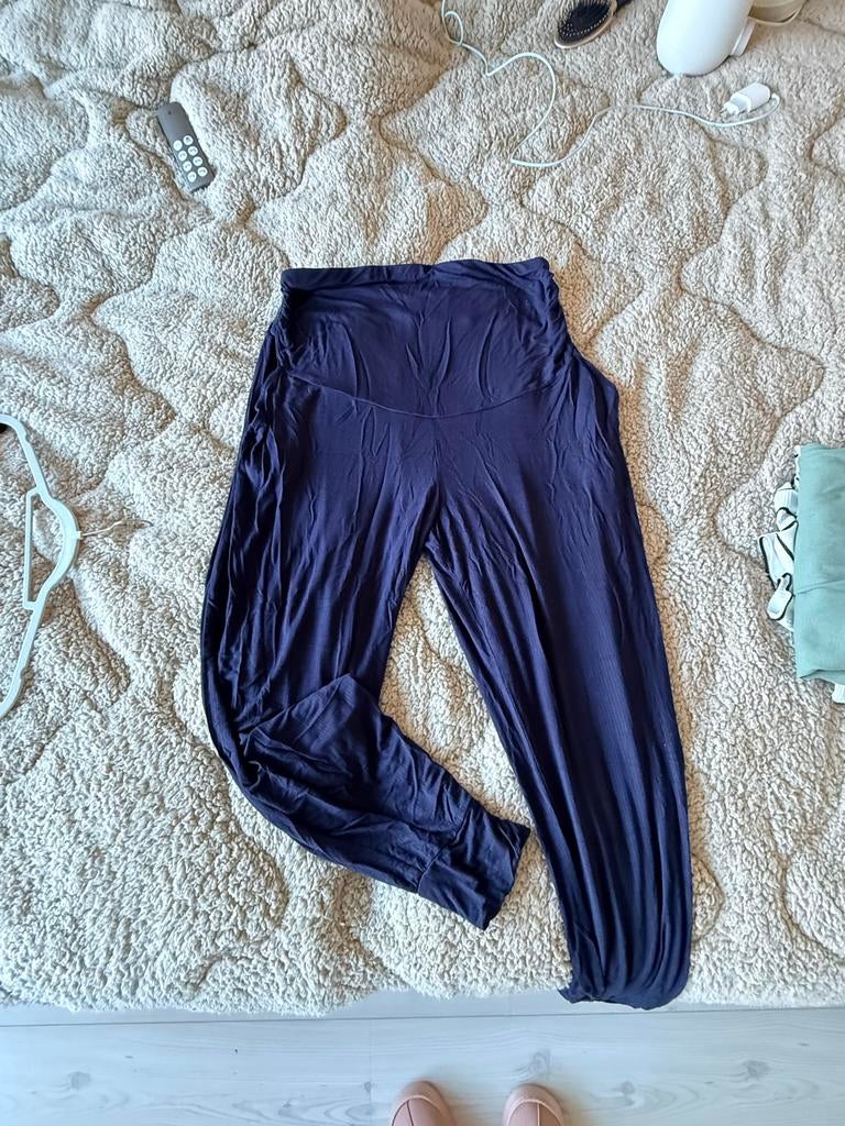 Luchtige zwangerschapsbroek met vest, Primark - Maat M, Kleding | Dames, Positiekleding, Maat 38/40 (M), Overige typen, Blauw