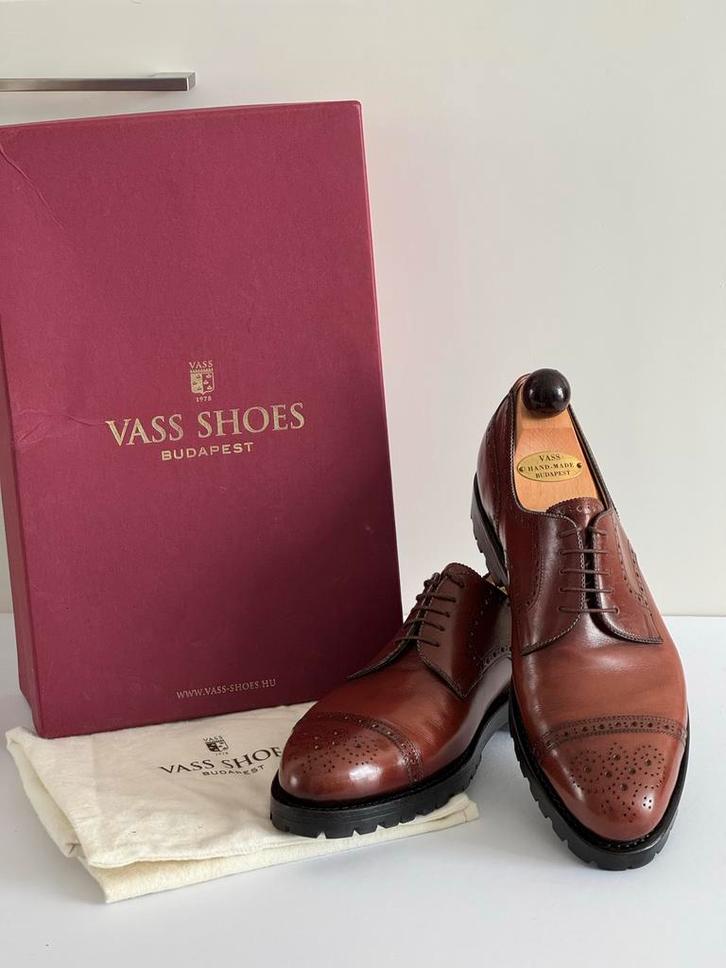 Vass Budapest Alt Wien - Maat 40 F, Kleding | Heren, Schoenen, Zo goed als nieuw, Veterschoenen, Bruin, Ophalen of Verzenden