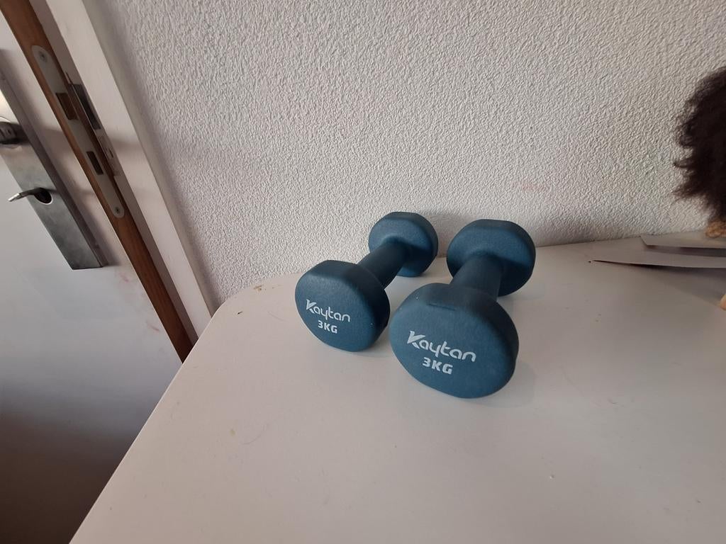 Kaytan dumbbells 3 kg, Sport en Fitness, Fitnessmaterialen, Ophalen of Verzenden