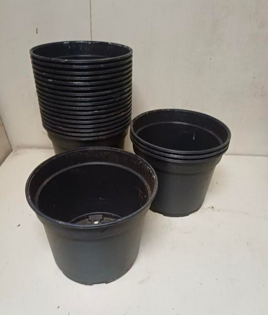 Kweekpotten plantenpotten bloempotten 5 liter, Tuin en Terras, Kunststof, Gebruikt, Rond, Ophalen of Verzenden