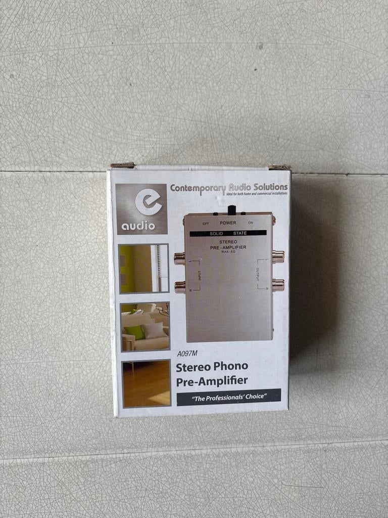 Stereo Phono Pre-Amplifier A097M/9volt, Overige merken, Gebruikt, Ophalen of Verzenden, Minder dan 60 watt