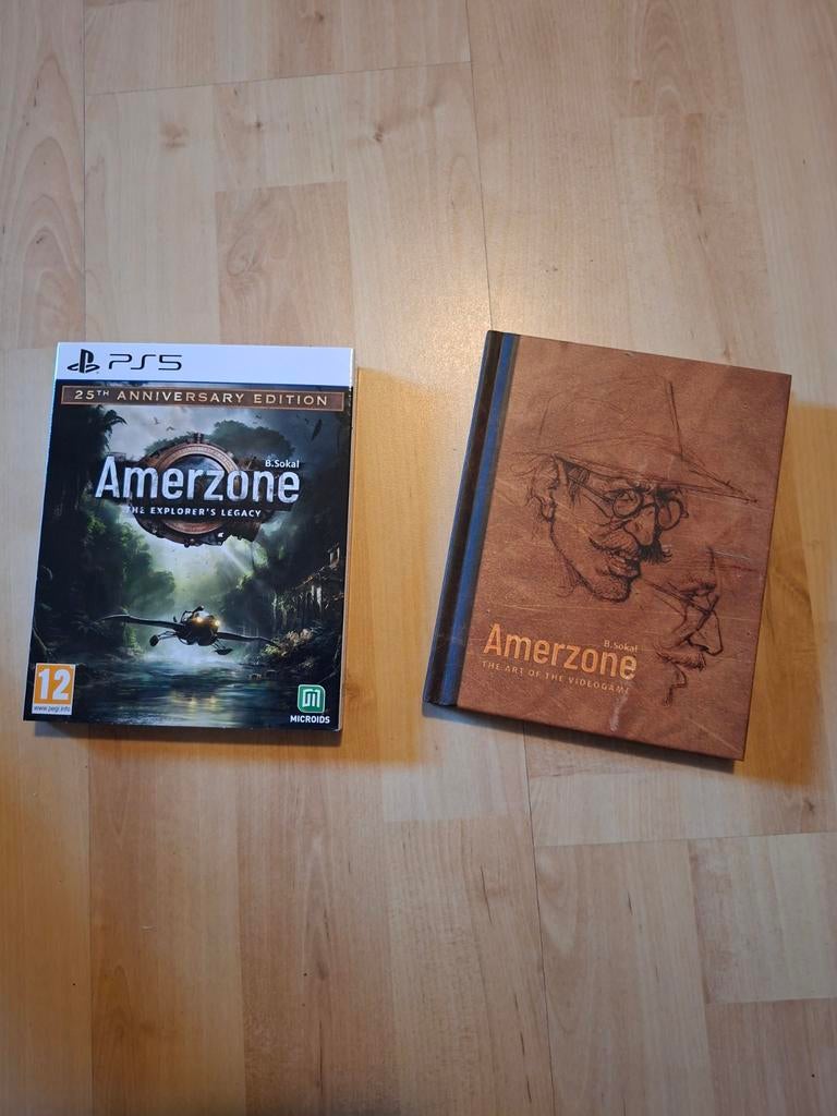 Amerzone PS5 25th Anniversary Edition + Artbook, 1 speler, Zo goed als nieuw, Vanaf 12 jaar, Ophalen