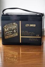 movers lifepo4 lithium Accu 12 Volt 100Ah  met Bluetooth, Ophalen of Verzenden, Nieuw