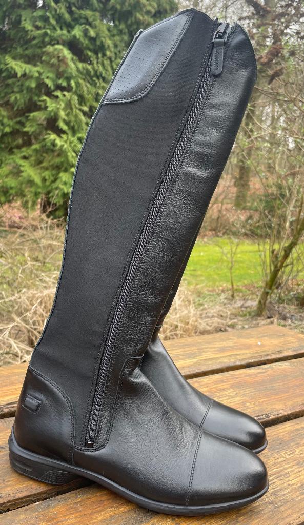 Leren rijlaarzen maat 41 voor smalle kuiten, Dieren en Toebehoren, Paardrijkleding, Ophalen of Verzenden, Zo goed als nieuw, Dressuur