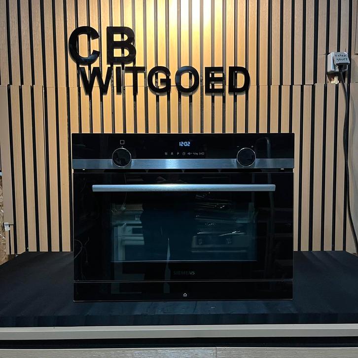 Siemens IQ700 combi oven magnetron + stoom 3 in 1 uniek!, Witgoed en Apparatuur, Ovens, Refurbished, Inbouw, Oven met grill, 45 tot 60 cm