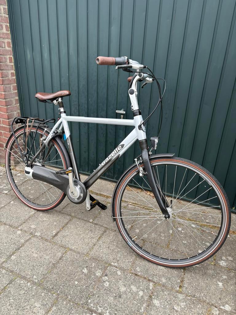 Gazelle Orange Lite H57, Fietsen en Brommers, Fietsen | Dames | Damesfietsen, Ophalen, Gebruikt, Velgrem, Versnellingen