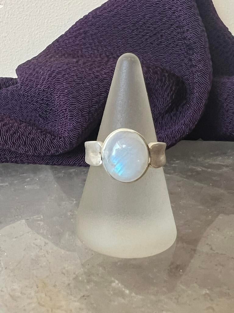 Maansteen regenboog beschermt intuïtie balans harmonie magie, Wit, Nieuw, Ophalen of Verzenden, 17 tot 18