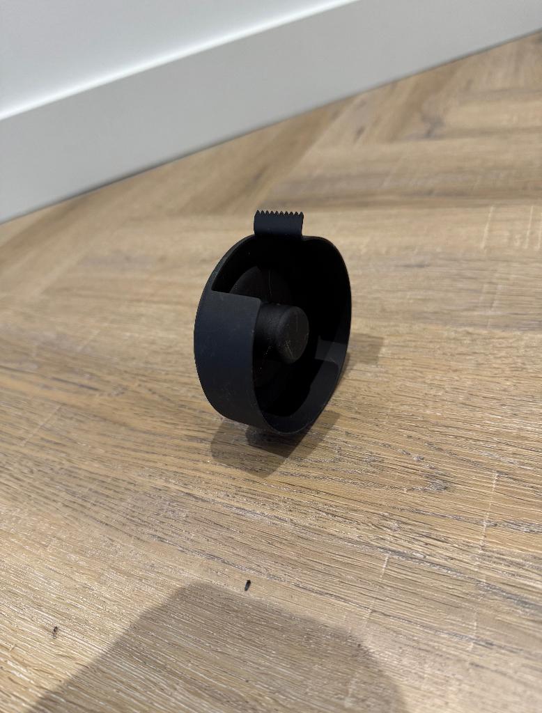 Heel goed zwart Ikea Hay plakband dispenser houder bureau, Ophalen of Verzenden, Zo goed als nieuw