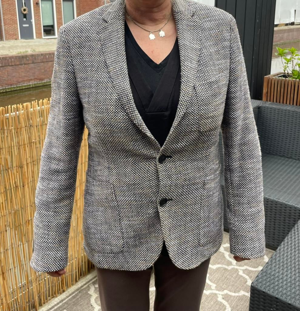 Hugo Boss blazer 50/52 maat M/L, Kleding | Heren, Kostuums en Colberts, Ophalen of Verzenden, Zo goed als nieuw, Maat 48/50 (M)