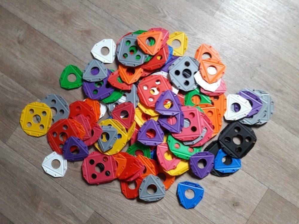 Triqo 3D-constructiespeelgoed., Kinderen en Baby's, Speelgoed | Bouwstenen, Ophalen of Verzenden, Zo goed als nieuw, Overige merken