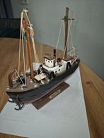 Model boot CHALUTIER - Gedetailleerd vissersschip model, Ophalen of Verzenden, Zo goed als nieuw, 1:50 tot 1:200, Overige merken