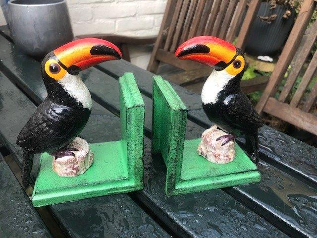 leuke gietijzeren boekensteunen, TOEKAN'S (1), Ophalen of Verzenden