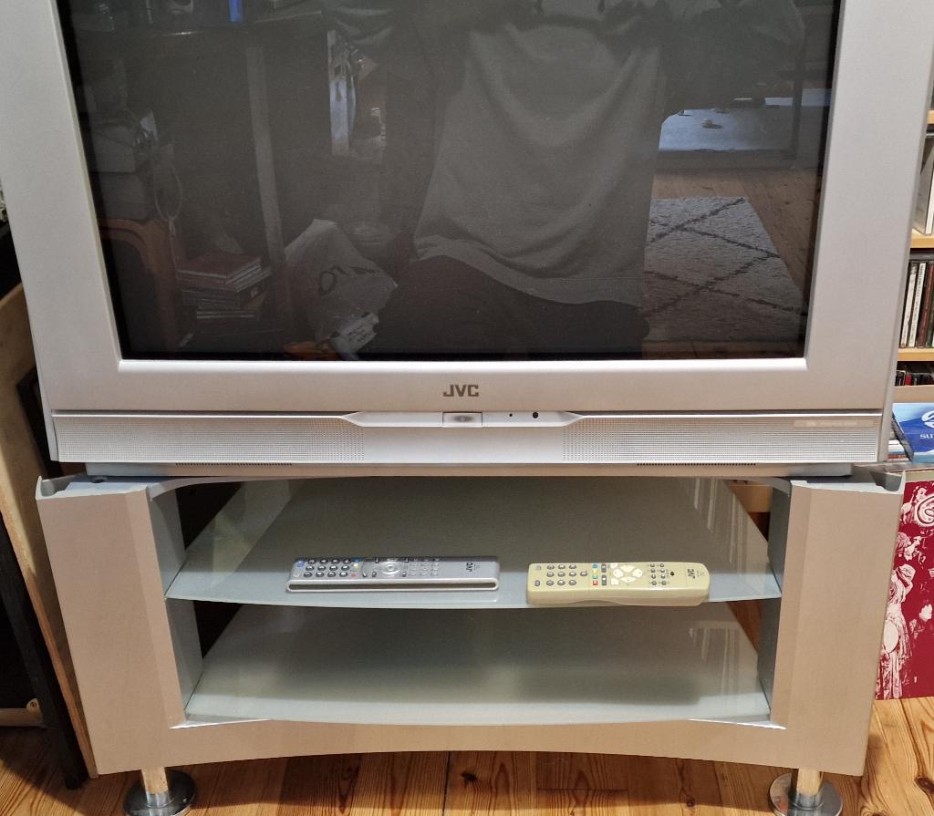 JVC AV-32H5SU 100Hz Panoramic Retro Gaming CRT Beeldbuis TV, Audio, Tv en Foto, Ophalen, Gebruikt, 60 tot 80 cm, Overige merken