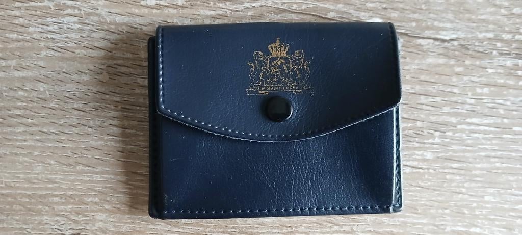 Je maintiendrai staatseigendom leren munten portemonnee, Verzamelen, Ophalen of Verzenden, Nederland, Overige typen