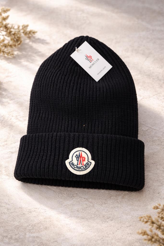Moncler muts, Kleding | Heren, Mutsen, Sjaals en Handschoenen, Ophalen of Verzenden, Zo goed als nieuw, Overige maten, Muts