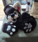 Fursuit partial: hoofd, handen en staart, Ophalen of Verzenden